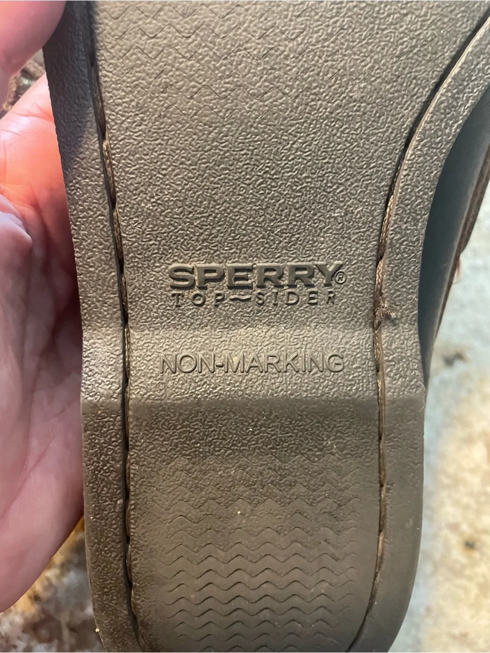 Sperry Men's Two-Tone Leather Boat Shoes in Dark Brown and Black